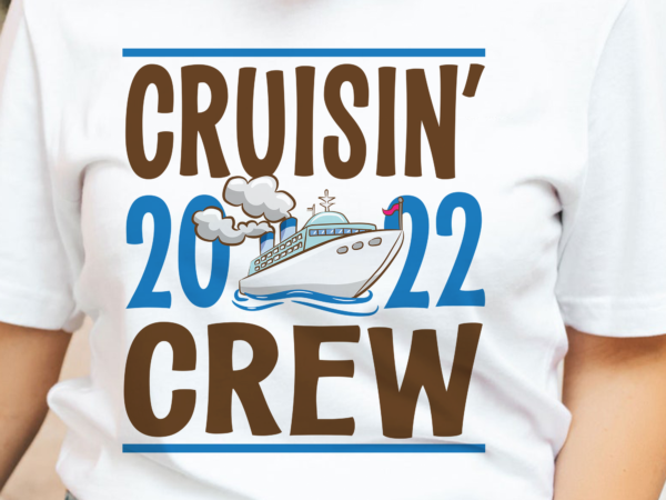 Rd cruisin crew 2023 sublimation transfer ready to be pressed, cruising crew ttransfer, ocean vacation, journey matching trip tshirts, travel-01
