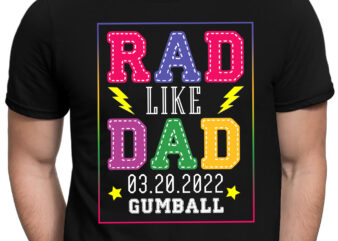RD Customized Rad Like Dad Baby First Father’s Day 2023