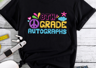 RD Eighth Grade Last Day of School Autograph – 8th Grade Premium T-Shirt