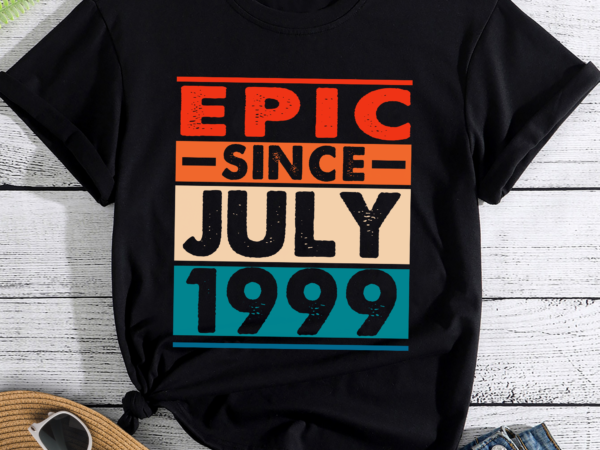 Rd epic since july 1999 23rd birthday gifts 23 years old t-shirt