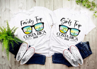 RD Family Trip Costa Rica 2022 T-Shirt, Tank Top, Costa Rica Vacation 2022, Costa Rica Friends, Costa Rica Shirt, Personalized Shirt