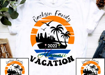 RD Family Vacation 2022 Personalized Hawaii Florida Punta Cana T-Shirt, Custom Family Vacation, Family Trip, Vacation Beach, Summer Vacations