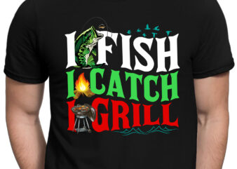 RD Fishing T-shirt Funny, BBQ Grill Great Gift Grill Masters T-Shirt