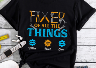 RD Fixer Of All The Things – Personalized Shirt – Birthday, Grandparents_ Day Gift For Grandpa, papa, Grandfather, Dad, Daddy