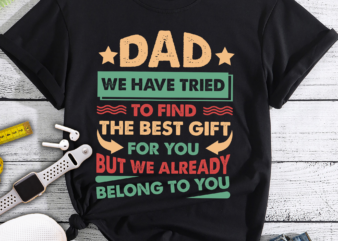 RD Funny Fathers Day Shirt Dad from Daughter Son Wife for Daddy T-Shirt