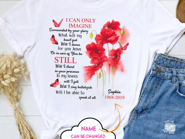 Rd gifts for memorial, in memory of shirts, memory shirts, memory gift, flower lover remembrance gifts t shirt for women