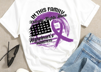 RD In This Family Alzheimer_s Awareness Ribbon American Flag Cutting File, Sublimation, SVG, Jpg, PNG, HTV, Vinyl-01