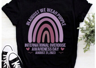 RD International Overdose Awareness Day Shirt , Support Sweatshirt , Awareness August Hoodie Gift Crew Neck August 31 2022
