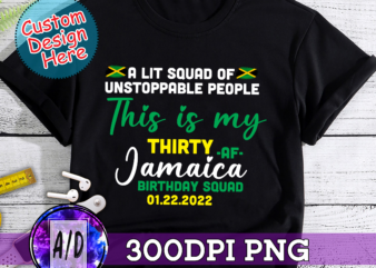 RD Jamaica Shirt, Birthday Squad, Cruise Shirt, Jamaica Vacation, Birthday Party, Caribbean Trip, Jamaica Bday Tee, Jamaica Birthday