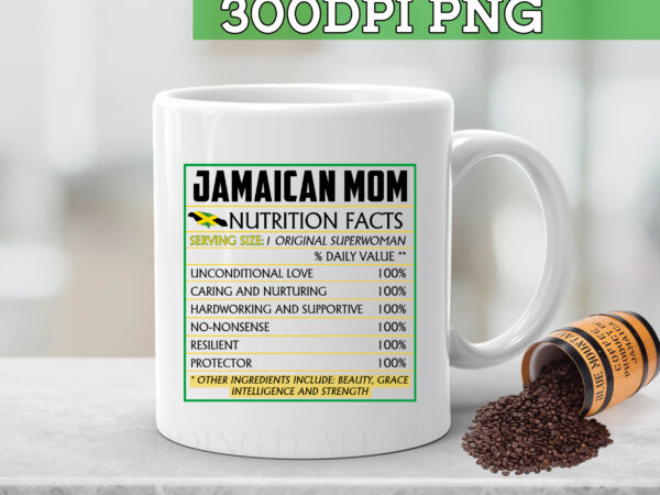 Rd jamaican mom nutrition facts t shirt design online