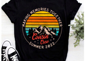 RD (ME) COUSIN CREW 2022 Funny Summer Vacation Camping Crew Camp T-Shirt