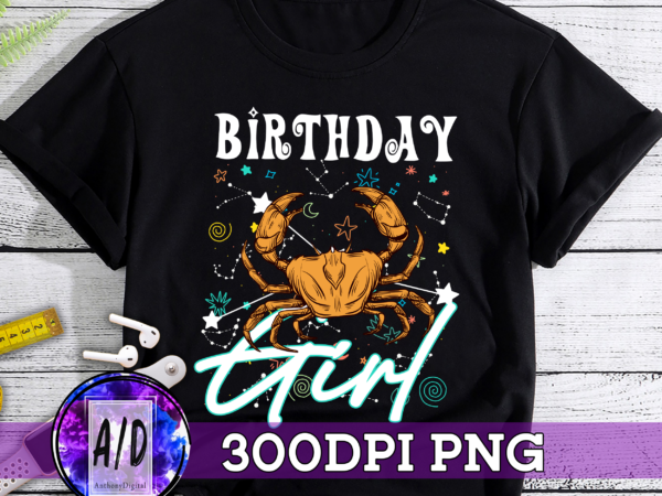 Rd (me) cancer birthday girl t-shirt