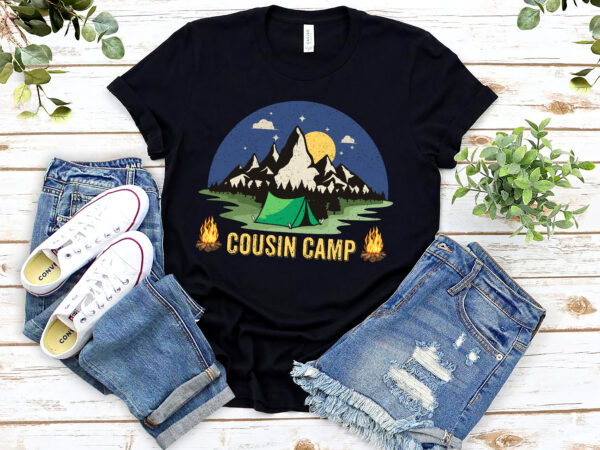 Rd (me) cousin camp 2023 friends summer family camping vacation t-shirt 1