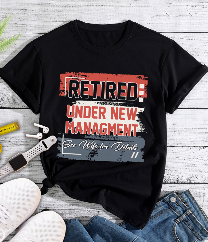 RD Mens Under new Managment Funny Retirement 2022 Gift Mens T-Shirt