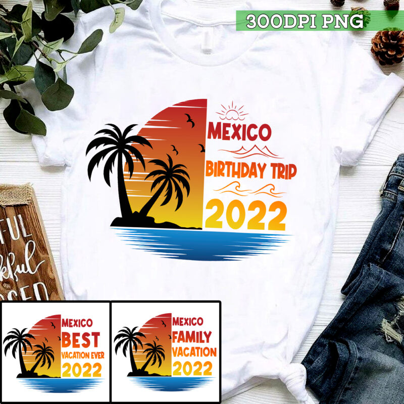 RD Mexico 2022 Vacation T-Shirt, Tank Top, Tacos Tequila Tribe T-Shirt, Mexico Family Vacation, Mexico Friends Vacation, Mexico Girls Trip