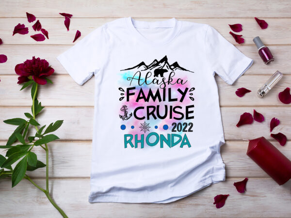 Rd personalized alaska family cruise 2022 sublimation transfer ready to be pressed, personalized transfer, ocean vacation, travel trip tshirts