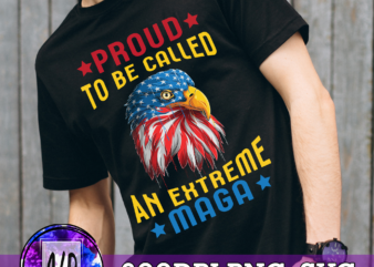RD Proud To Be Called An Extreme Maga Eagle American Flag T-Shirt-01