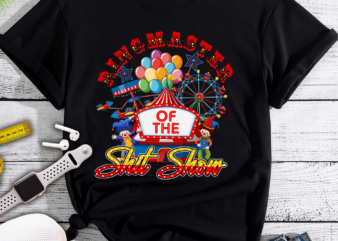 RD Ringmaster of the shit show PNG file for sublimation printing DTG printing – Sublimation design download – sublimation design