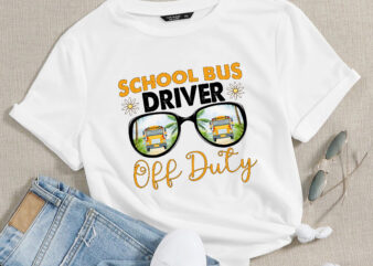 RD School Bus Driver Off Duty, Last Day Of School, End Of Year School Bus, Bus Driver Life Gift Digital PNG File