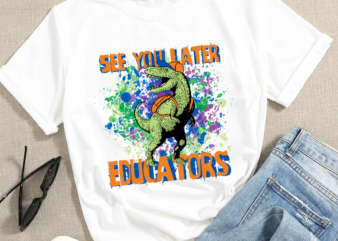 RD See you later educators png, shirt png, Sublimation png, sublimation shirt, kids png, schools out, summer vacation png, kids shirt