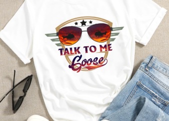 RD Talk to me goose, top gun aviators design for printing tshirts sublimation PNG