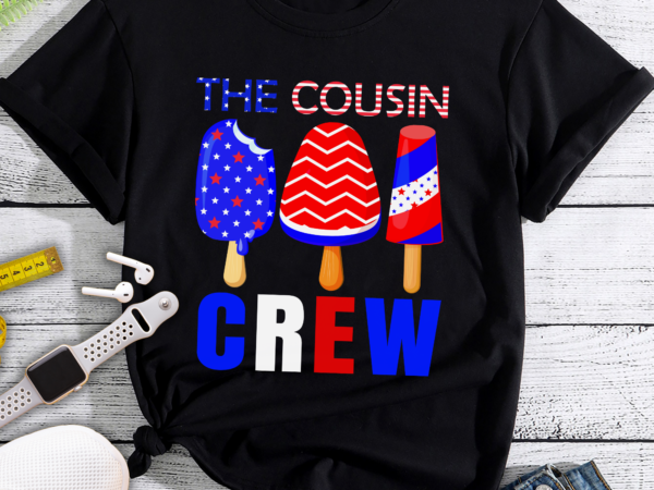 Rd the cousin crew shirt 4th of july us flag popsicle t-shirt