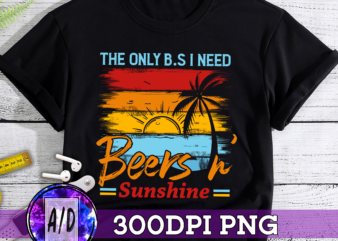 RD The Only BS I Need Is Beers and Sunshine Tank Top Women,Beers And Sunshine Tank,Drinking Party Tank,Beach Tank,Vacation Tank,Beer Lover Tank