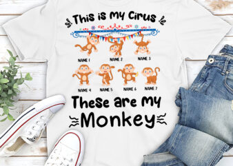 RD This Is My Circus – Personalized Shirt – Gift For Parents t shirt design online