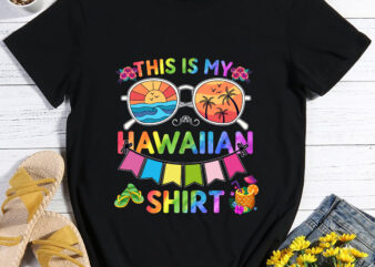 RD This Is My Hawaiian Shirt Luau Aloha Hawaii Beach Pineapple T-Shirt