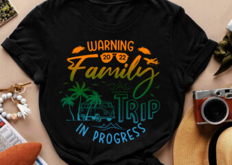 RD Warning Family Trip In Progress 2022 Shirt, Family Trip Shirt, Family Matching Vacation, Summer 2022, Cousin Crew, Family Shirt