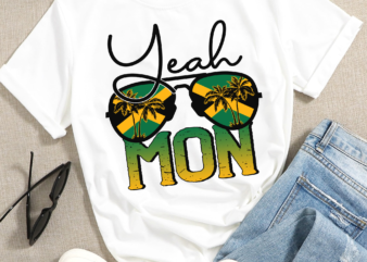 RD Yeah Mon Sunglasses Jamaica Flag, Jamaica Trip 2023, Jamaica Vacation, Family Vacation, Girl Trips Gift Digital PNG 0DEO t shirt design online