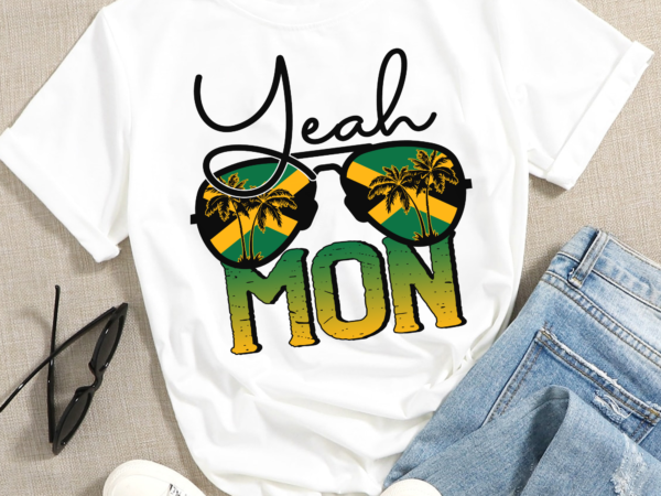 Rd yeah mon sunglasses jamaica flag, jamaica trip 2023, jamaica vacation, family vacation, girl trips gift digital png 0deo t shirt design online