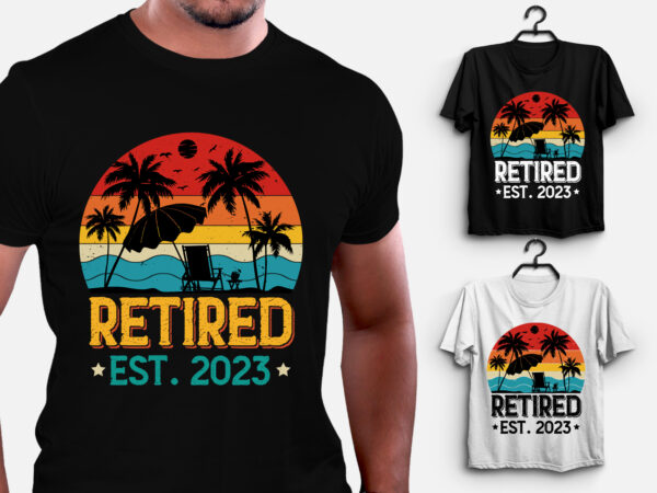 Retired 2023 t-shirt design