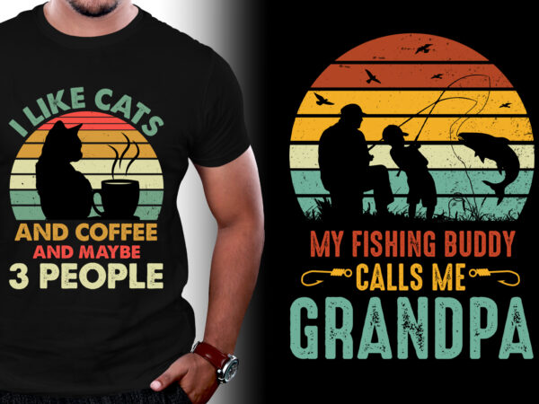 Retro vintage sunset t-shirt design