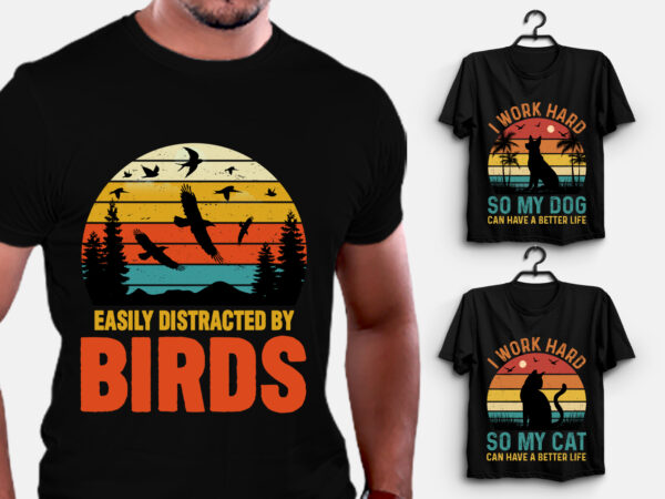 Retro vintage sunset t-shirt design