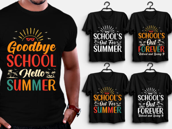 School t-shirt design
