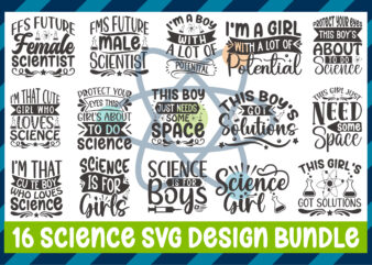 Science Svg Design Bundle