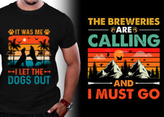 Sunset Retro Vintage Colorful T-Shirt Design