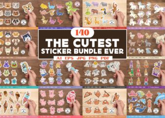 The Cutest Baby Animals Sticker Bundle Ever, UNIVERSTOCK
