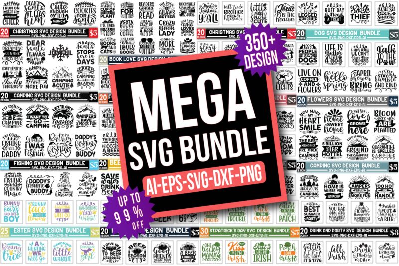 The Mega SVG Bundle