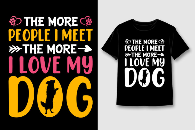 Dog T-Shirt Design Bundle-Trendy Pod Best T-Shirt Design Bundle