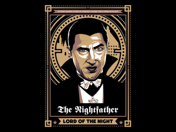 The nightfather t shirt designs for sale