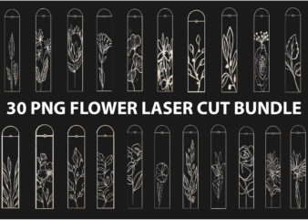 Flower Laser Cut Bundle