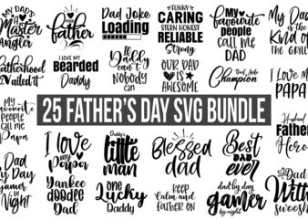 Father’s Day SVG Bundle t shirt graphic design