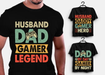 Video Gamer T-Shirt Design