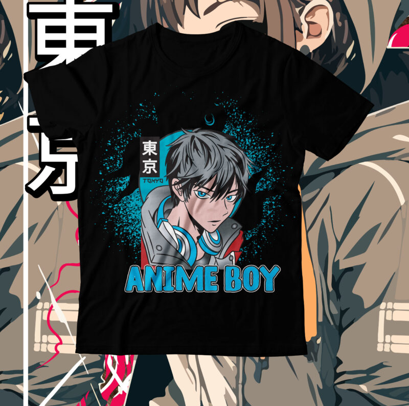 Anime Boy Tokyo T-Shirt Design, Anime Boy Tokyo SVG Cut File , anime t-shirt design,anime t-shirt design,demon inside t-shirt design ,samurai t shirt design,apparel, artwork bushido, buy t shirt design,