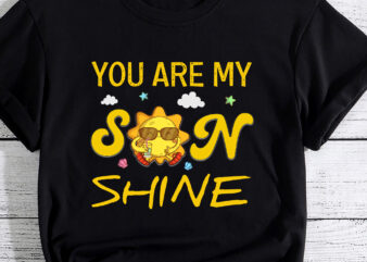 You are My Sonshine Daddy and son Cute Outfit T-Shirt PC