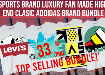 Sports Brand Luxury Fan Made High End Classic Adidas Brand Bundle