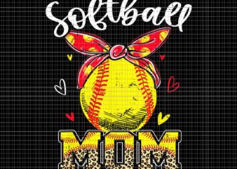 Softball Mom Headband Png, Softball Ball Mother’s Day Png, Mama Softball Png, Softball Mom Png
