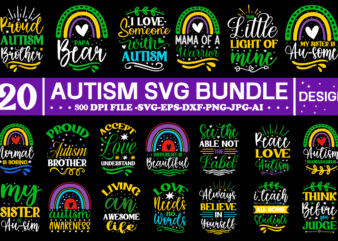 Autism SVG Bundle, Autism Svg Bundle, Autism Awareness Svg, Autism Quote Svg, Au-Some Svg, Autism Mom Svg, Puzzle Svg, Autism Ribbon Svg, Instant Download,Autism Svg Bundle, Autism Awareness Svg, Autism